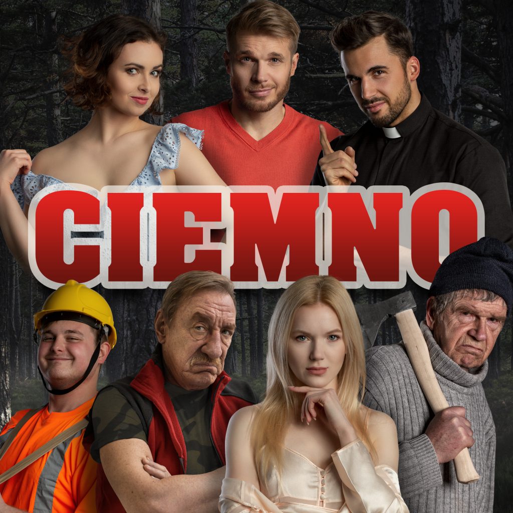 Plakat Ciemno - Teatr Rębacz 87924