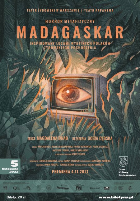 Teatr POLSKA: Madagaskar - Teatr PAPAHEMA i Teatr Żydowski w Warszawie - spektakl