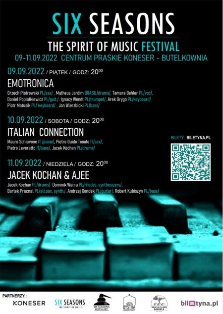 Six Seasons - The Spirit Of Music Festival - Jacek Kochan & Ajee - festiwal