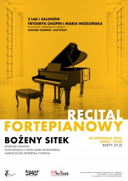Bożena Sitek - Recital Fortepianowy - koncert