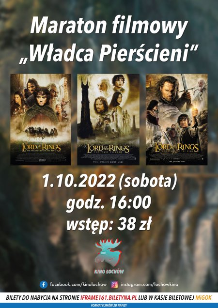 Maraton „Władca Pierścieni” w Kinie Łochów - film