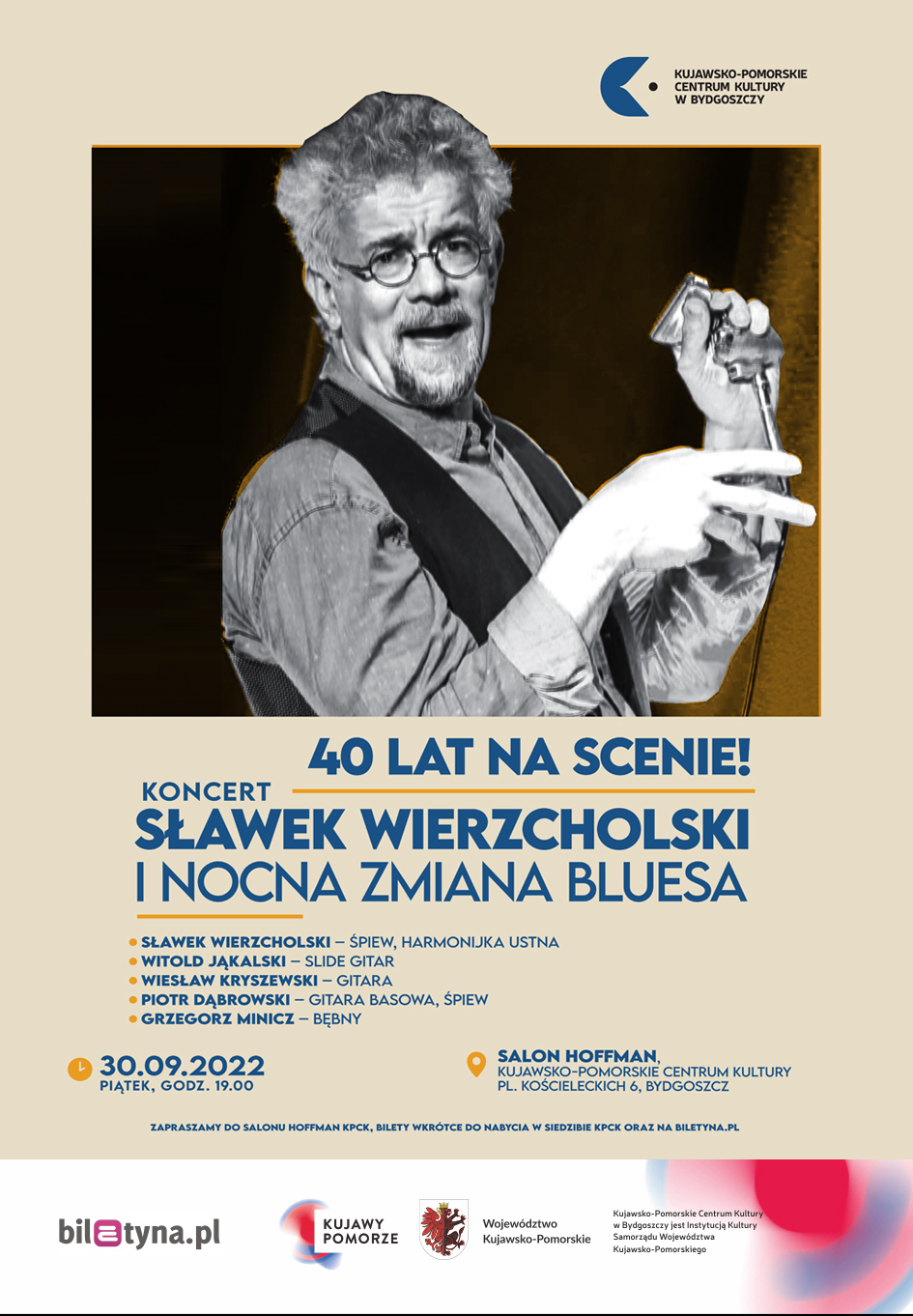 Plakat Sławek Wierzcholski i Nocna Zmiana Bluesa 95569