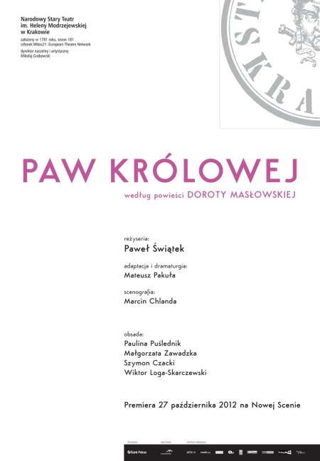 Paw królowej NT - Teatr Stary w Krakowie - Festiwal Scena Wolności - spektakl