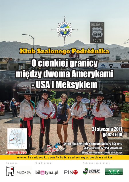 O cienkiej granicy między dwoma Amerykami - USA i Meksykiem - inne