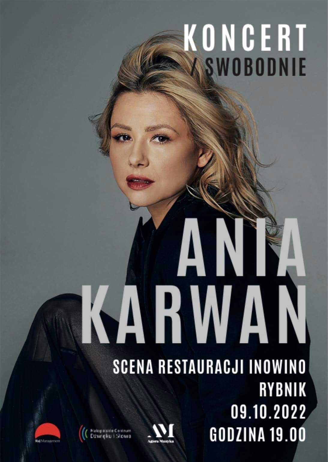 Plakat Ania Karwan - Swobodnie koncert w trio 98982