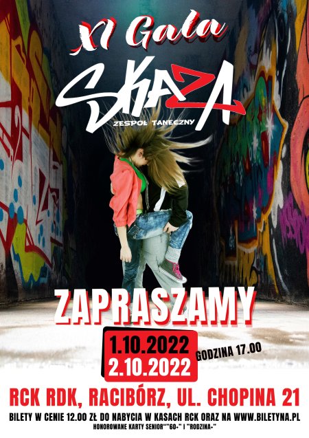 XI GALA ZSPOŁU TANECZNEGO SKAZA - koncert