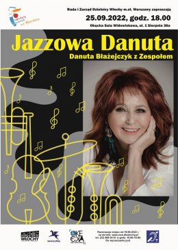 Koncert Danuty Błażejczyk "Jazzowa Danuta" - koncert
