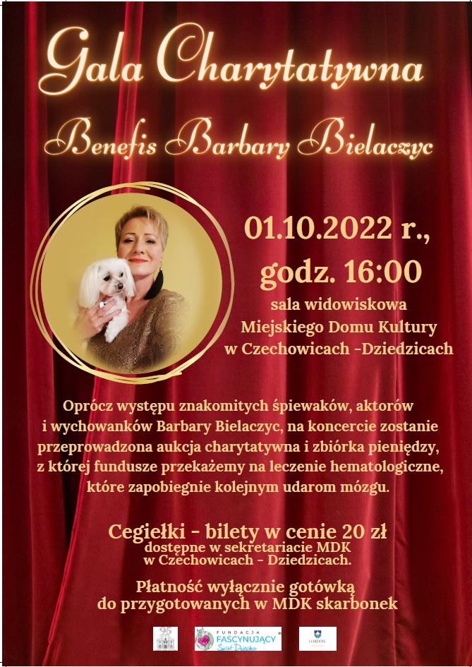 Plakat Gala Charytatywna - Benefis Barbary Bielaczyc 99295