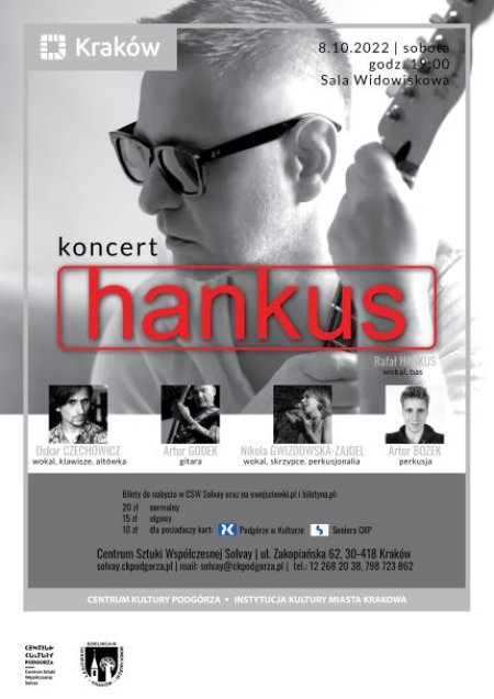 08.10.2022 Koncert Hankus z zespołem - koncert