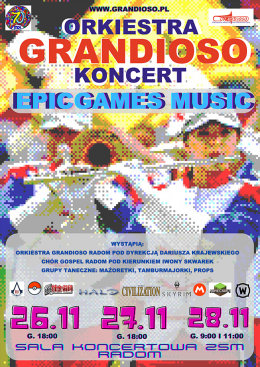 Orkiestra Grandioso - Epic Games Music - koncert