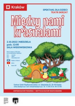 02.10.2022 „Miedzy nami Krasnalami” Teatr Skrzat - dla dzieci