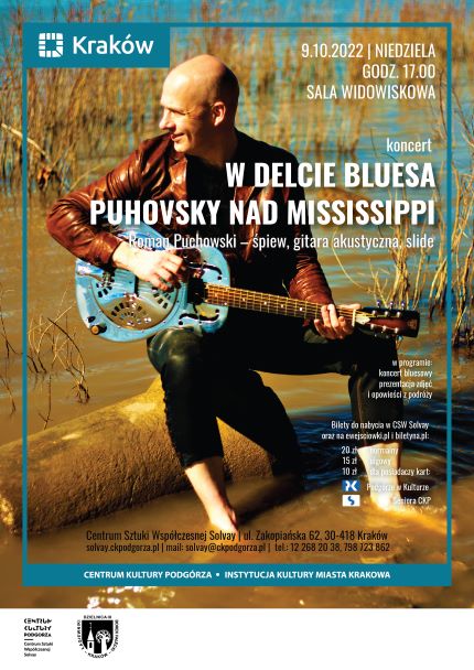 Plakat W DELCIE BLUESA-PUHOVSKY NAD MISSISSIPPI - koncert 99538