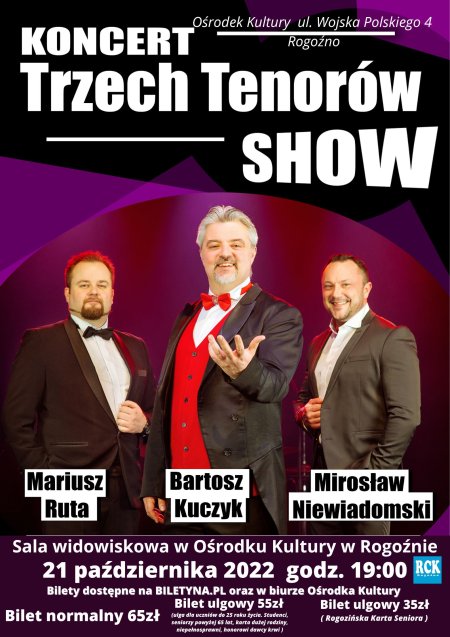 Trzech Tenorów show - opera