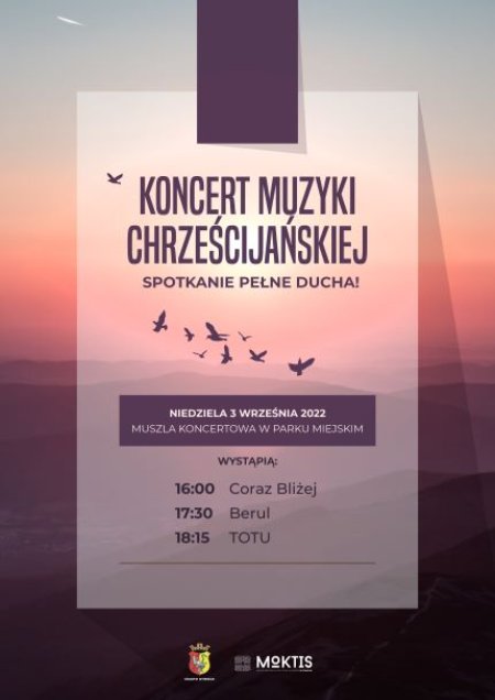 Koncert Muzyki Chrześcijańskiej - koncert