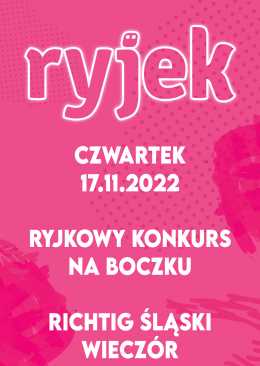 26.RYJEK Rybnicka Jesień Kabaretowa - Ryjkowy Konkurs Na boczku - kabaret