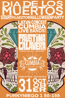 Dia De Los Muertos; Faustina Calavera, Cumbia Cooperativa - koncert