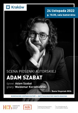 SCENA PIOSENKI AUTORSKIEJ  - Adam Szabat - koncert