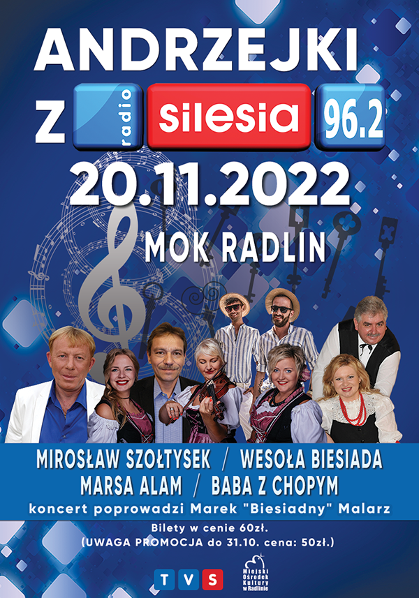 Andrzejki z Radiem Silesia Bilety Online, Opis, Recenzje 2024, 2025