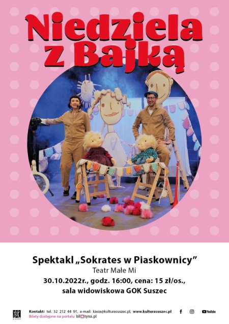 Wędrowny Teatr Lalek Małe Mi "Sokrates w piaskownicy" - spektakl