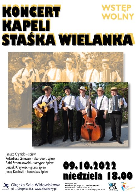 Koncert Kapeli Warszawskiej Staśka Wielanka - koncert