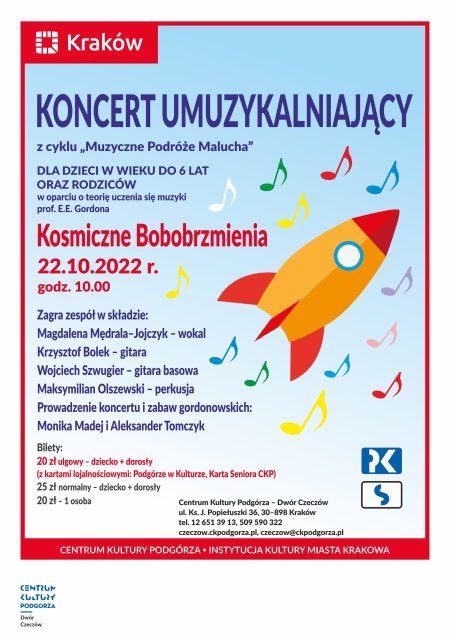 Koncert gordonowski - Kosmiczne Bobobrzmienia - koncert