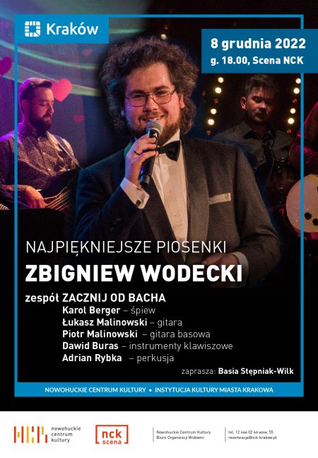 NAJPIĘKNIEJSZE PIOSENKI: Zbigniew Wodecki zespół „Zacznij od Bacha” - koncert
