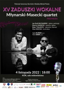 XV Zaduszki Wokalne - "Młynarski-Masecki quartet" - koncert