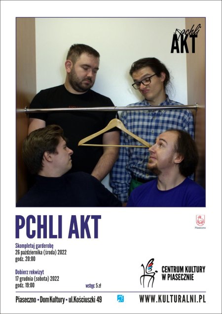 PCHLI AKT. SKOMPLETUJ GARDEROBĘ. TEATR IMPROWIZACJI - spektakl