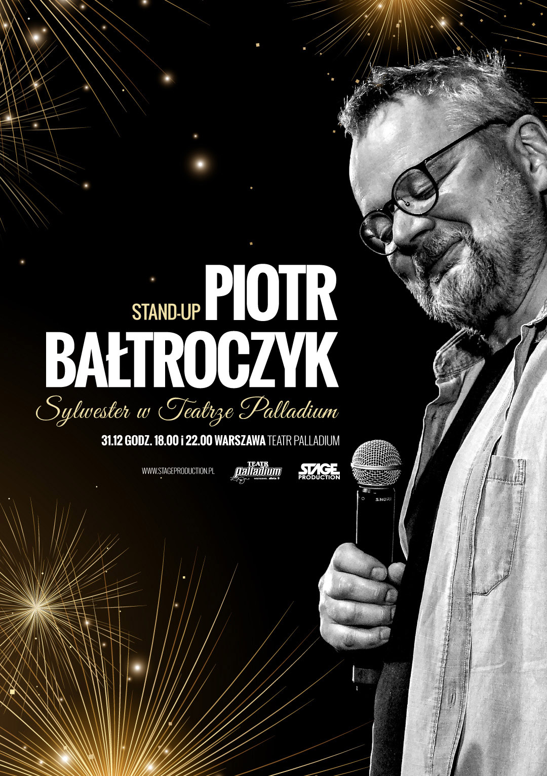 Plakat Piotr Bałtroczyk - Sylwestrowy stand-up 263036