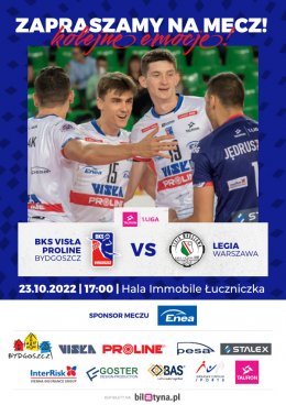 BKS Visła Proline Bydgoszcz - Legia Warszawa - sport