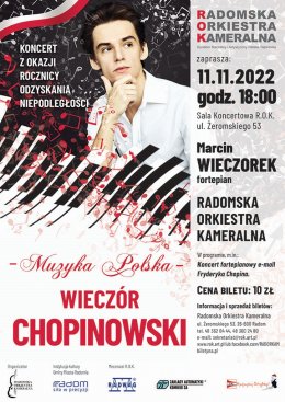 Muzyka Polska - Wieczór Chopinowski - Koncert z okazji rocznicy odzyskania niepodległości - koncert