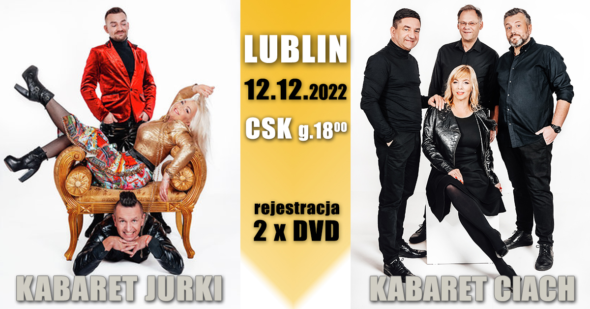 Plakat Kabaret JURKI | Kabaret CIACH - dwie rejestracje DVD 106972