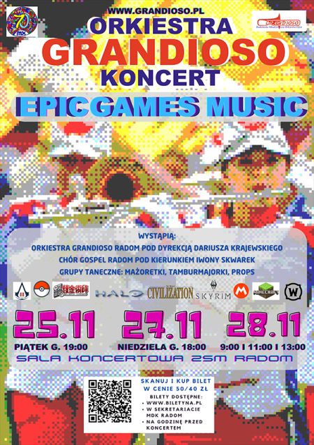 Orkiestra Grandioso - Epic Games Music - koncert