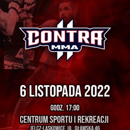 CONTRA MMA 2 - Gala sztuk walki - sport