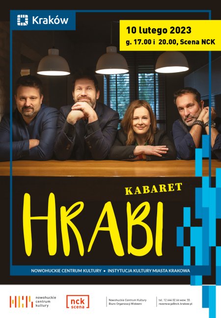Kabaret Hrabi - NOWY PROGRAM - krakowska premiera - kabaret