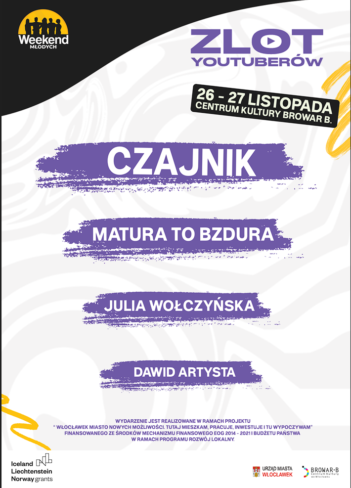 Plakat Zlot Youtuberów: Matura to Bzdura, Antony Esca 112337