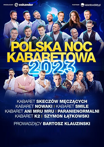 Plakat Polska Noc Kabaretowa 2023 119845