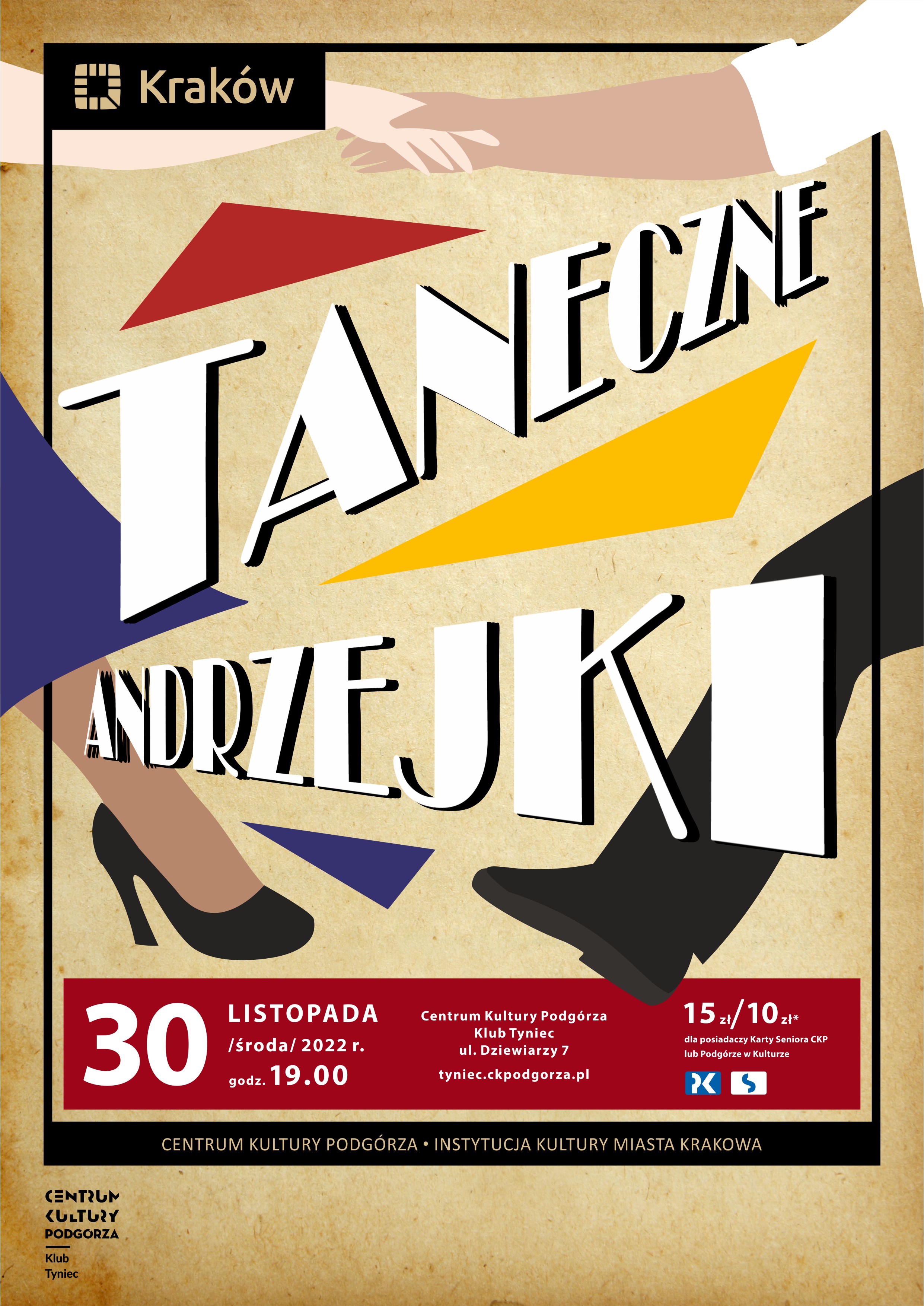 Plakat Taneczne Andrzejki Klub Tyniec 113457