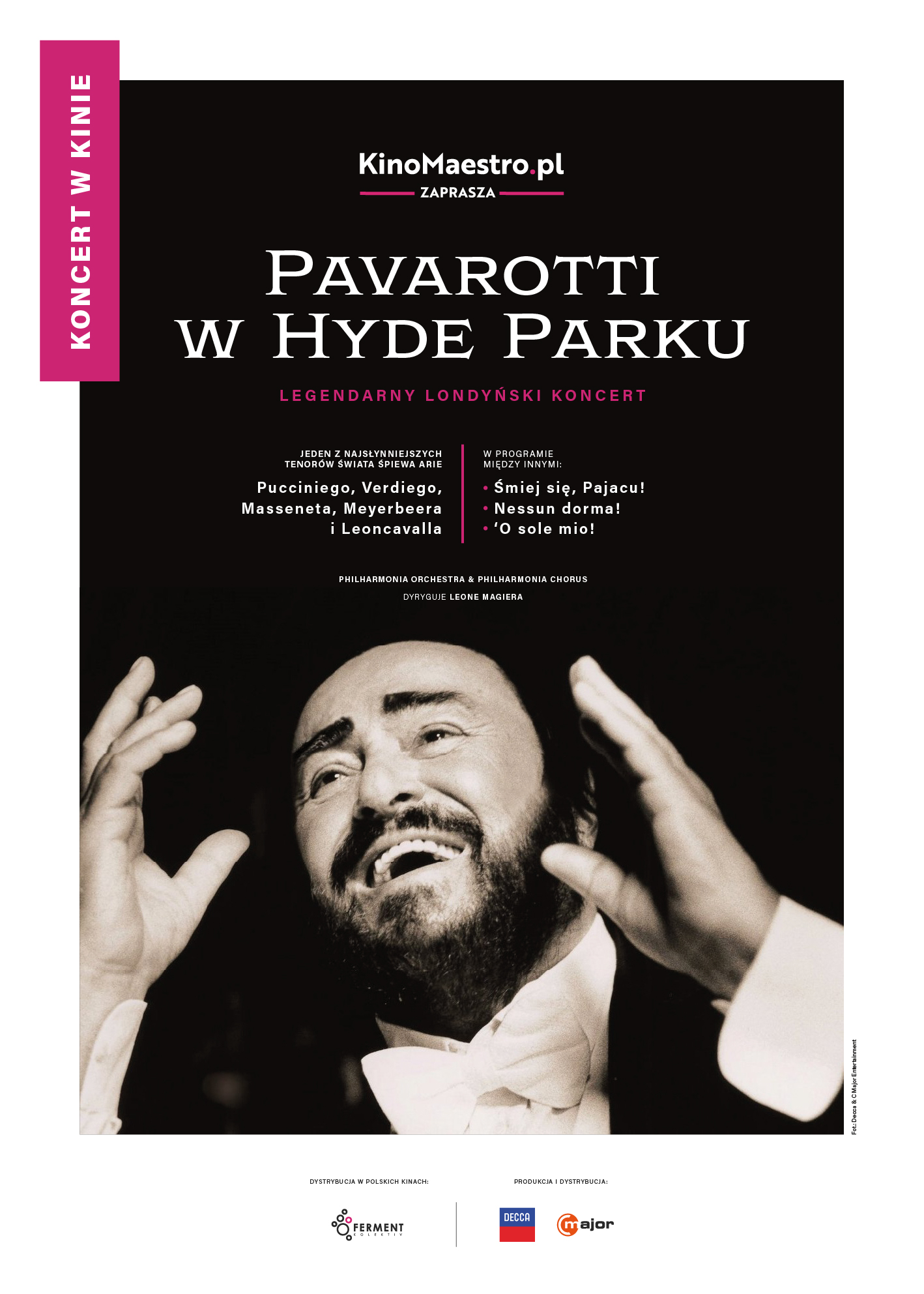 Pavarotti w Hyde Parku (2D/napisy)