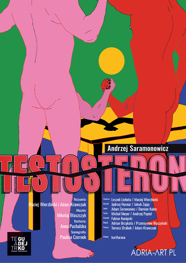 Plakat Testosteron - kultowa komedia w teatralnej odsłonie 123441