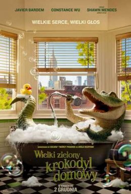 Wielki zielony krokodyl domowy - film