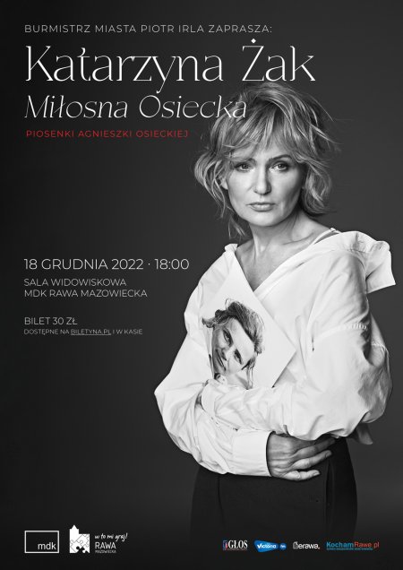 Katarzyna Żak - Miłosna Osiecka - koncert