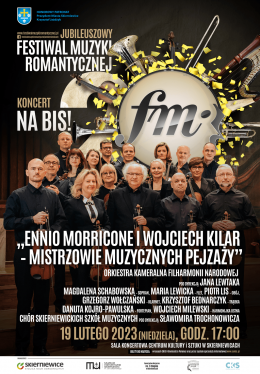 Na BIS „Ennio Morricone i Wojciech Kilar – mistrzowie muzycznych pejzaży” - koncert