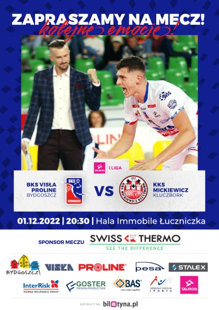 BKS Visła Prolina Bydgoszcz - KKS Mickiewicz Kluczbork - sport