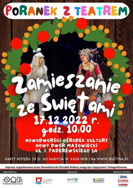 Poranek z Teatrem - Zamieszanie ze Świętami! - dla dzieci