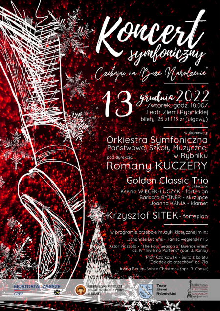 Koncert symfoniczny „Czekając na Boże Narodzenie” - koncert