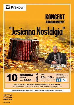 Koncert akordeonowy "Jesienna Nostalgia" - koncert