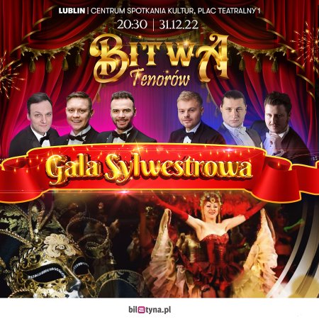 Teatr Narodowy Operetki Kijowskiej - Bitwa Tenorów Gala Sylwestrowa - koncert