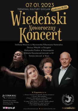 Sinfonia Masovia - Warszawska Filharmonia Kameralna: Wiedeński Koncert Noworoczny - koncert
