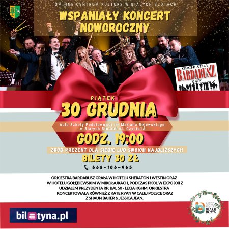 Koncert Noworoczny z Orkiestrą Bardabusz - koncert